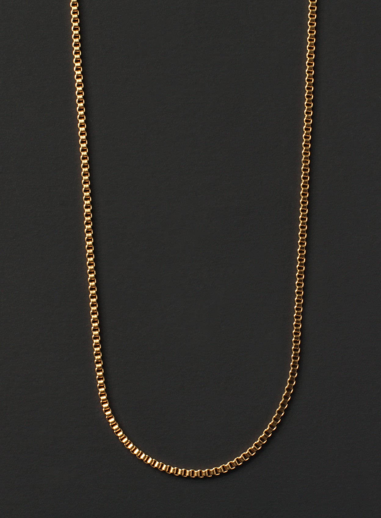 Stainless Steel (Gold Plated) Chain Necklace for Men