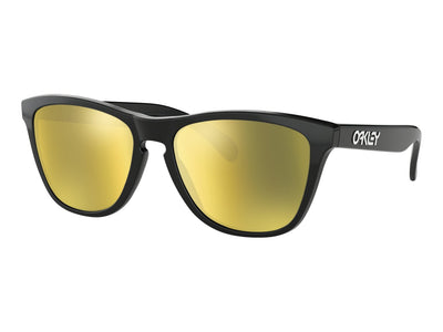 oakley frogskins polished black