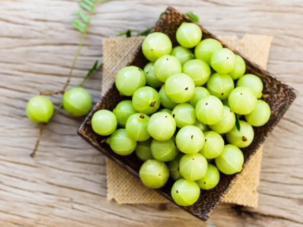 Indian Gooseberry or Amla used in EltheCook Readymade Tadka (Tempered SPice blends). Shipping worldwide