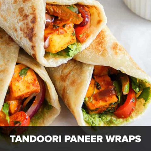 tandoori paneer wraps