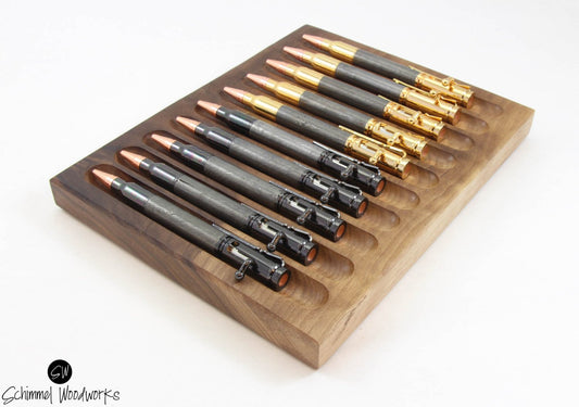 Extra Long Cherry Pen Tray - fits 40 pens – Schimmel Woodworks