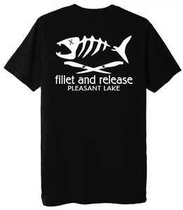 Fillet and Release Pleasant Lake Shirts