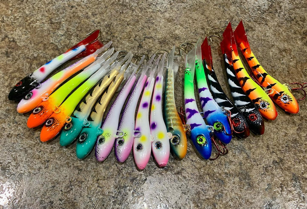 Custom Painting Walleye Tackle - Crankbaits, Spoons & Blades – DH