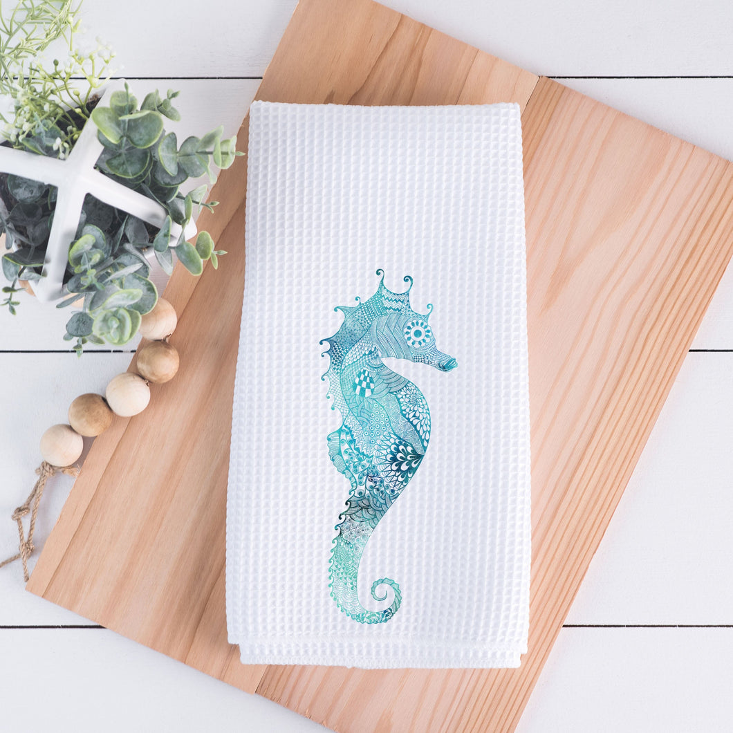 Seahorse Tea Towel