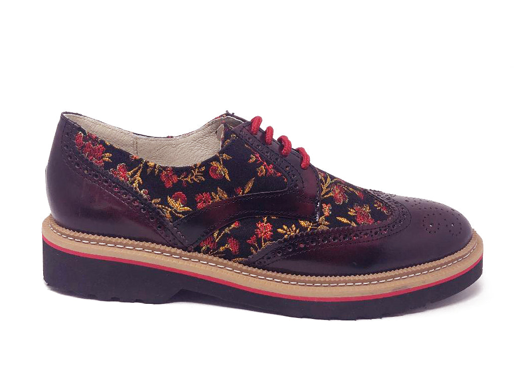 burgundy wingtip