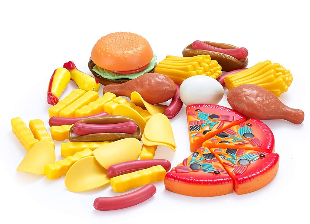 deluxe play food set