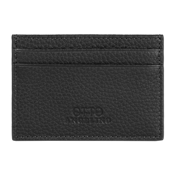 Otto Angelino RFID Blocking Men Zippered Bifold Wallet, Italian