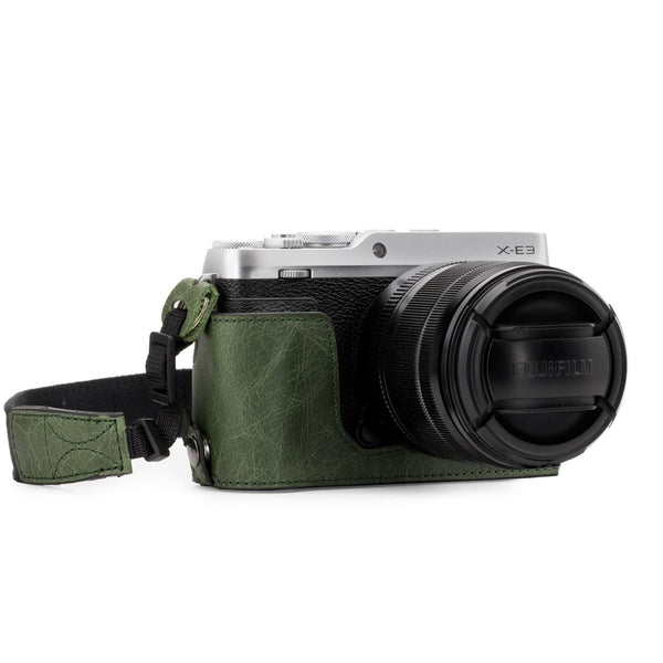 MegaGear Leica D-Lux 7 Ever Ready Genuine Leather Camera Full Case (Green)