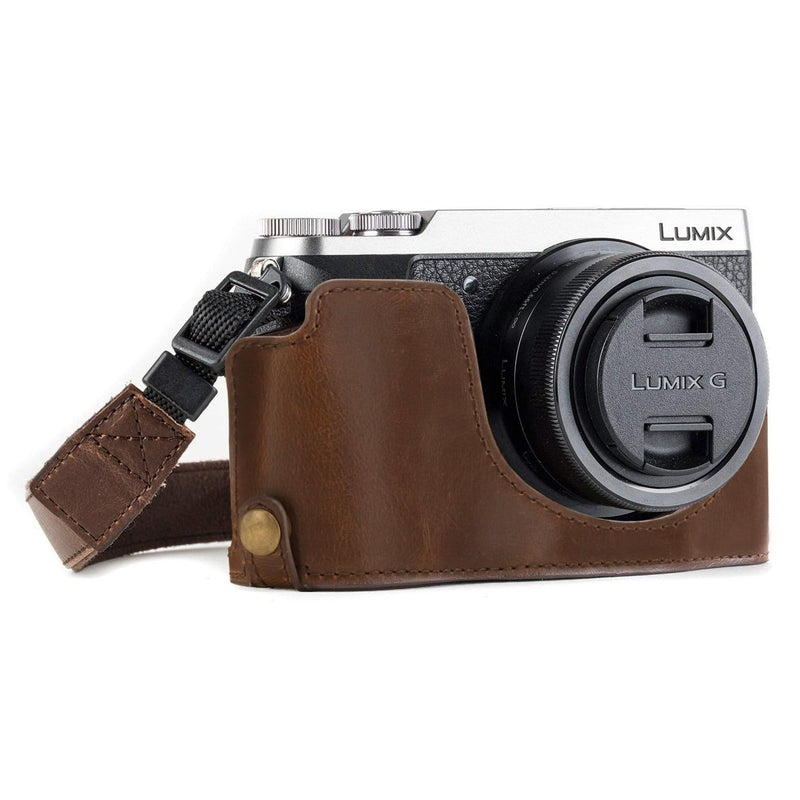 George Hanbury emotioneel details MegaGear Panasonic Lumix DMC-GX85 DMC-GX80 Ever Ready Leather Camera –  MegaGear Store