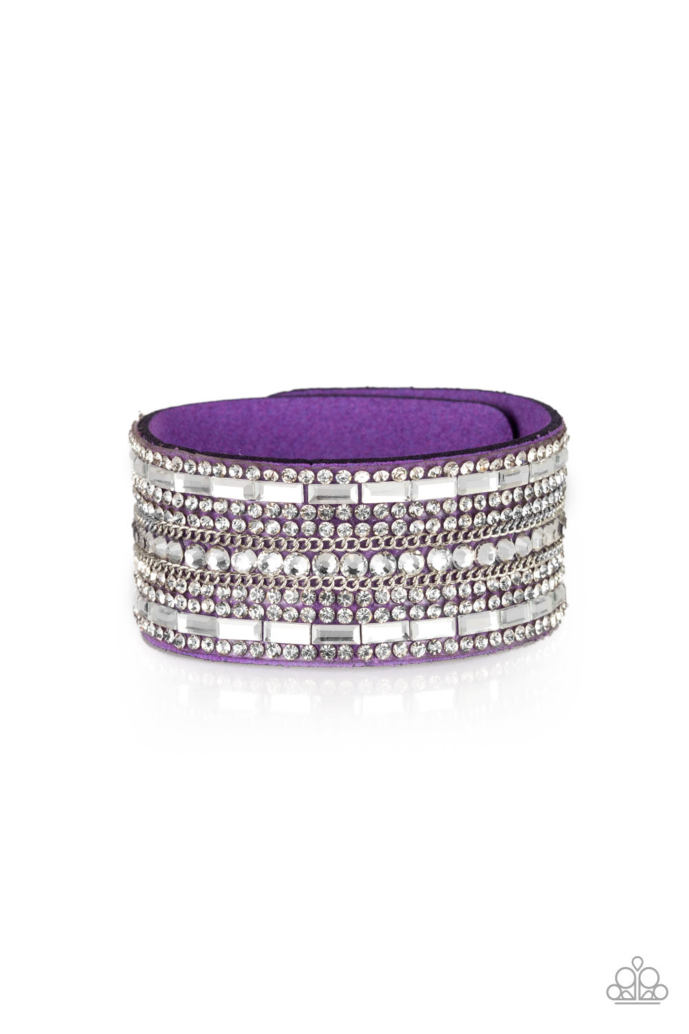 purple bracelets