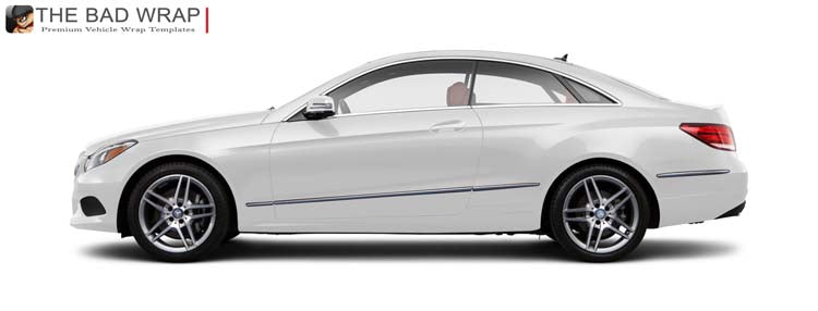 14 Mercedes Benz E Class 50 Coupe 1014 Badwrap