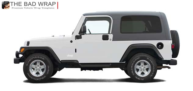 2005 Jeep Wrangler (TJ) Unlimited SUV 1685 – BadWrap