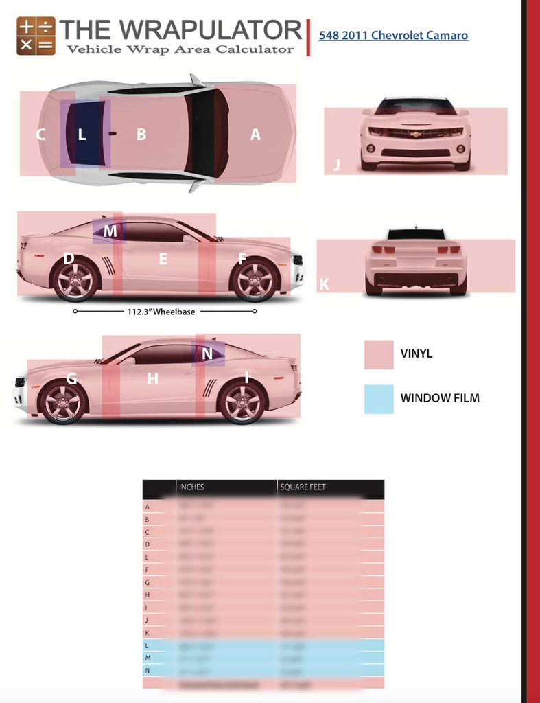 2011 Chevrolet Camaro SS 548 PDF – BadWrap