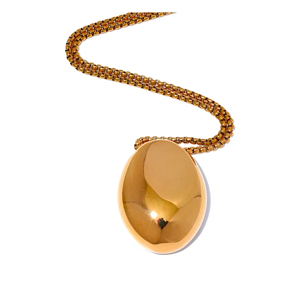 Delicate Gold Dot Necklace – Ananda Khalsa