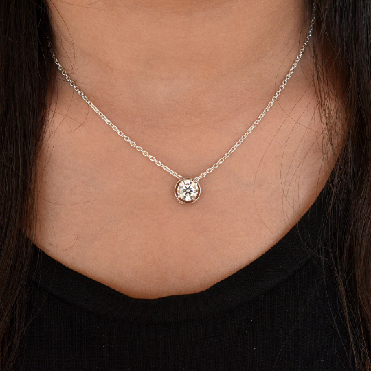 1 carat diamond chain