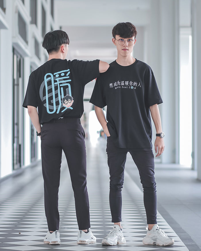 Eversince X Danielle '想成为温暖你的人 NEVER FEEL COLD' Tee