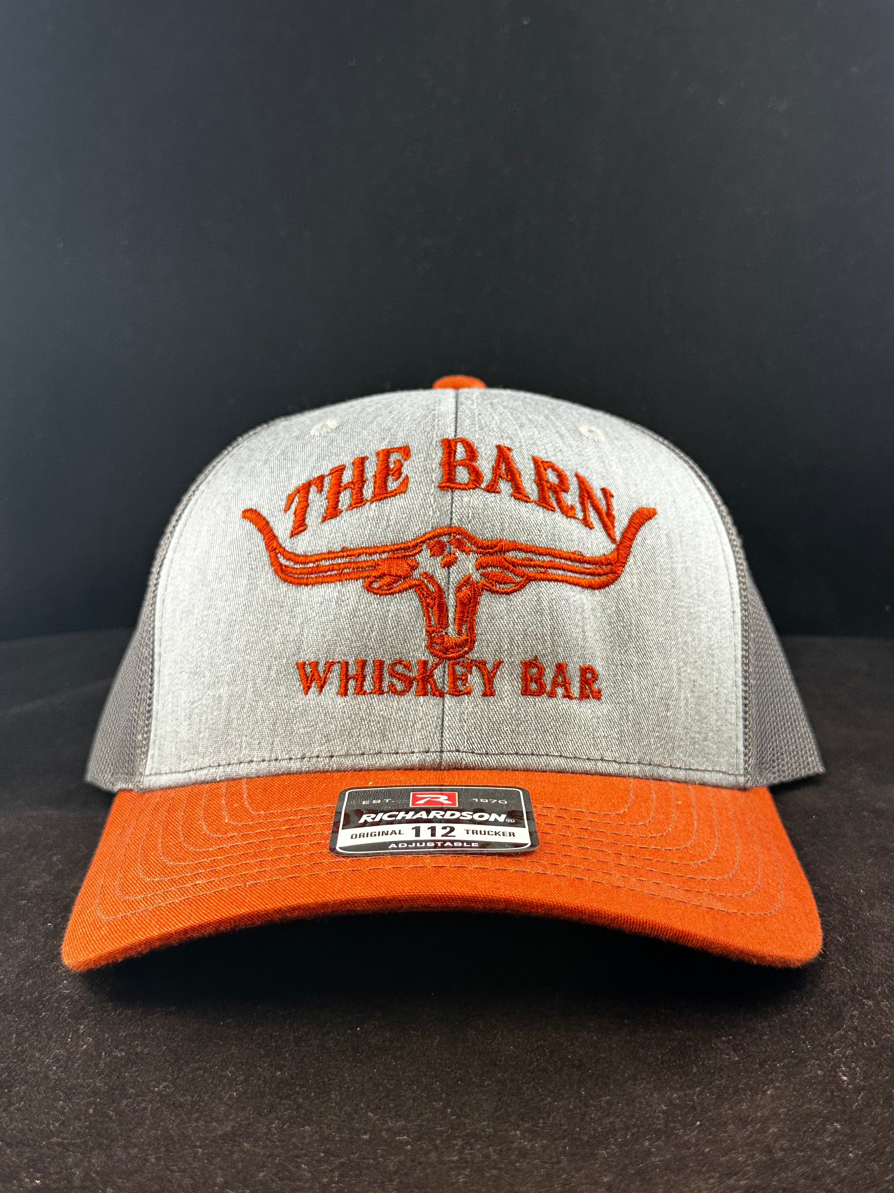 Grey/Burnt Orange “Hook ‘em”