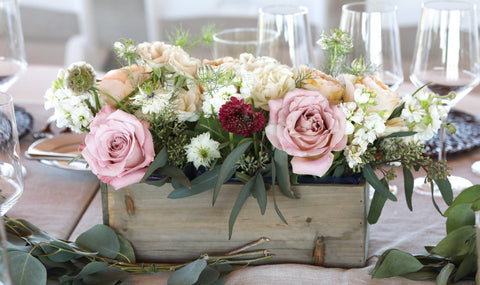 Things That You Will Need to Make Your Floral Patriotic Centerpiece: