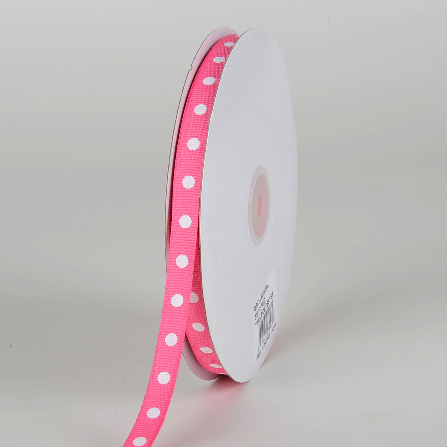 pink polka dot ribbon