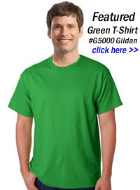 green t-shirts wholesale in bulk