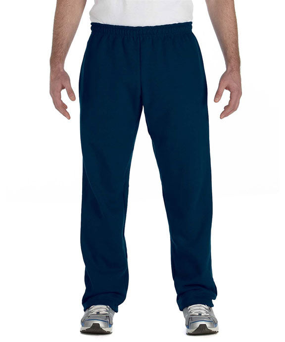 JERZEES Cotton Blend Drawstring Adult Sweatpants Straight Open