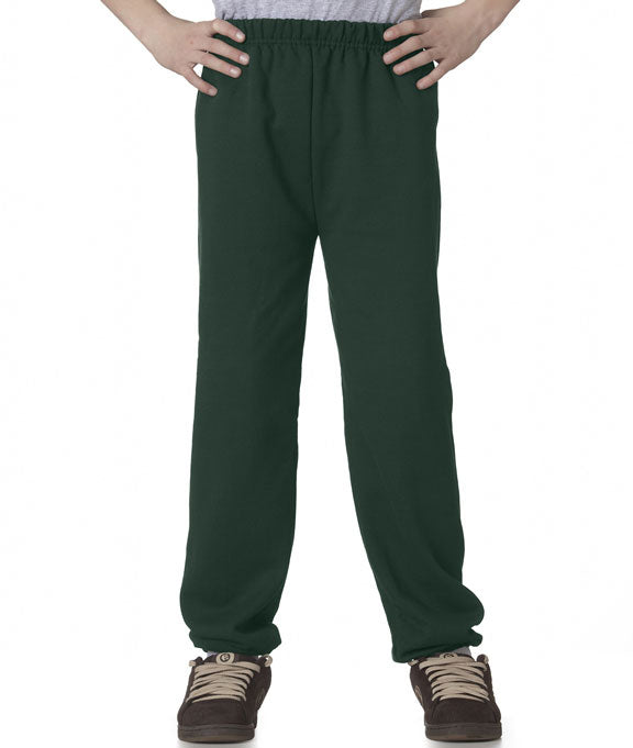 JERZEES Cotton Blend Drawstring Adult Sweatpants Straight Open