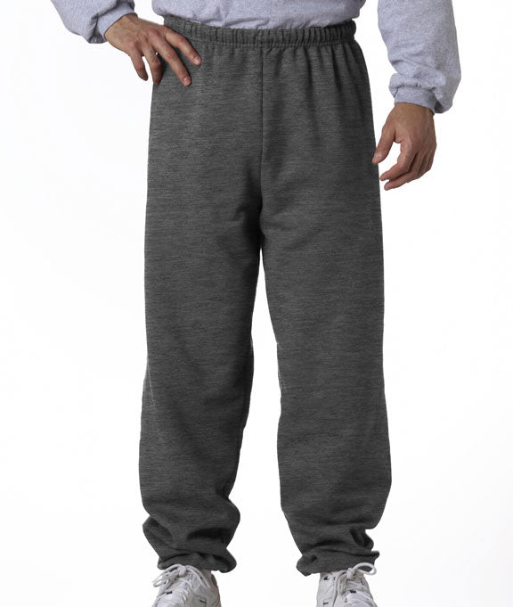 Heavy Blend 8 oz. 50/50 Open-Bottom Sweatpants (G184) Grey, S