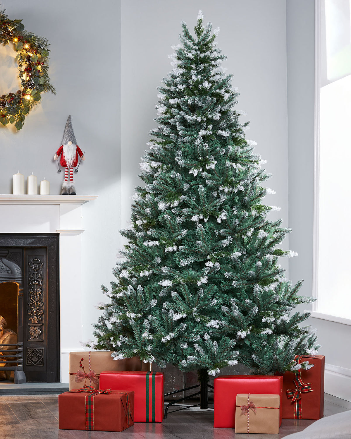 Evergreen Snowy Tip Christmas Tree — We R Christmas