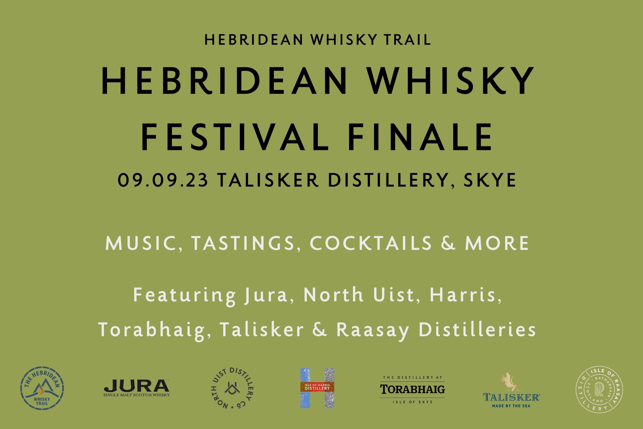 Hebridean Whisky Festival Finale details