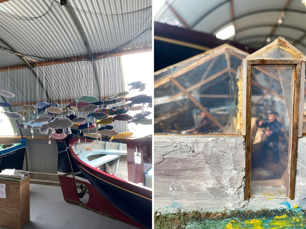 Grimsay Boat Haven, Uist. Things to Do on a Rainy Day. 