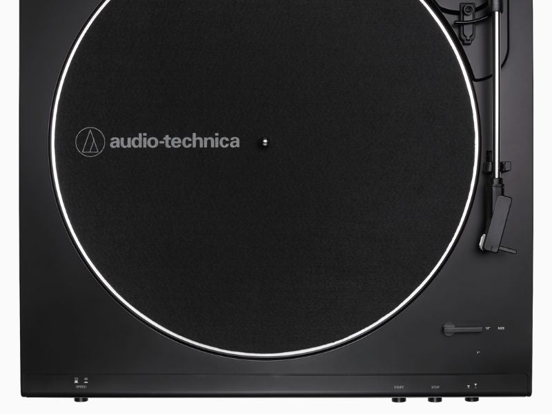Audio-Technica LP60X Die Cast Metal Platter With Felt Slip Mat