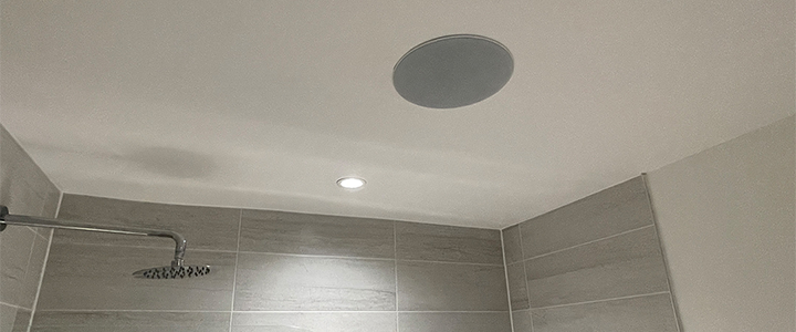 Bathroom Ceiling speaker Systems
