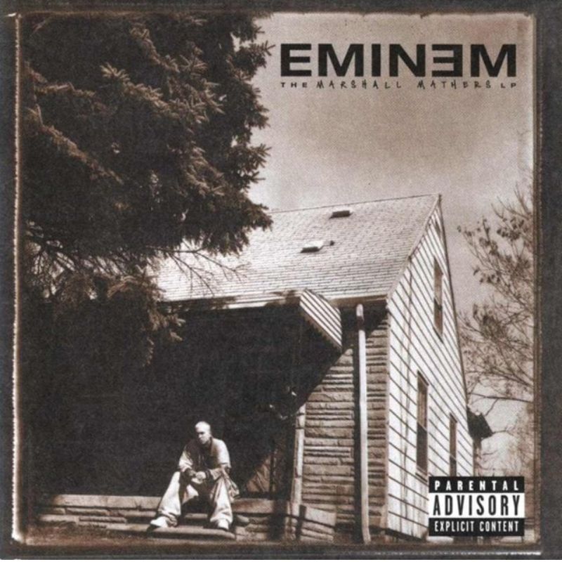 Eminem The Marshall Mathers L.P Vinyl Record Album Art