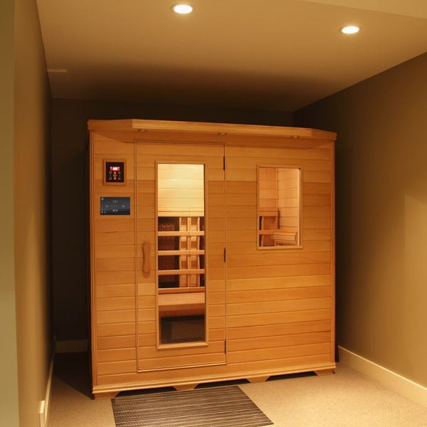 Home Sauna With Systemline E50 Speaker System