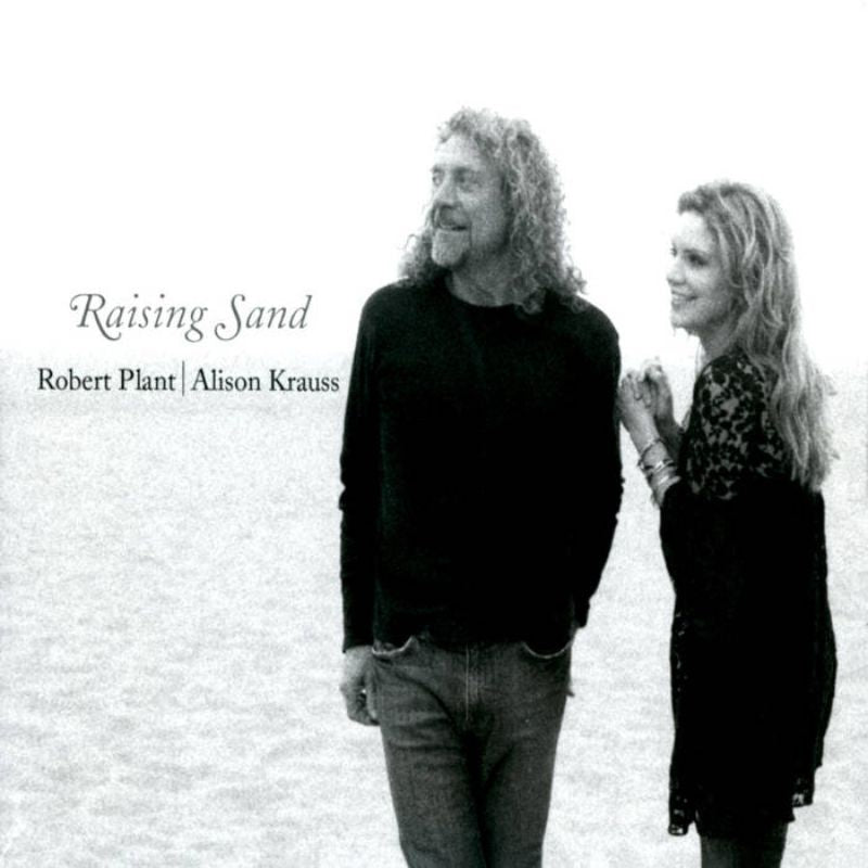"Raising Sand" by Robert Plant & Alison Krauss Vinyl Album Cover Art