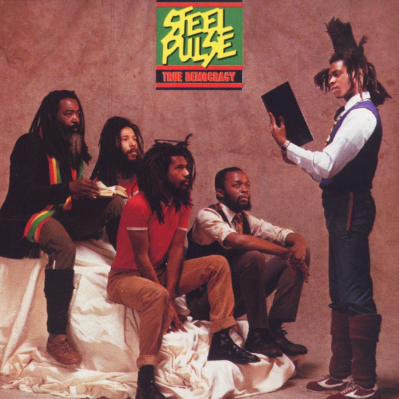 True Democracy by Steel Pulse Vinyl Album Cover Art