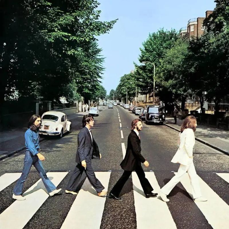 Abbey Road The Beatles Vinyl Album Art Cover