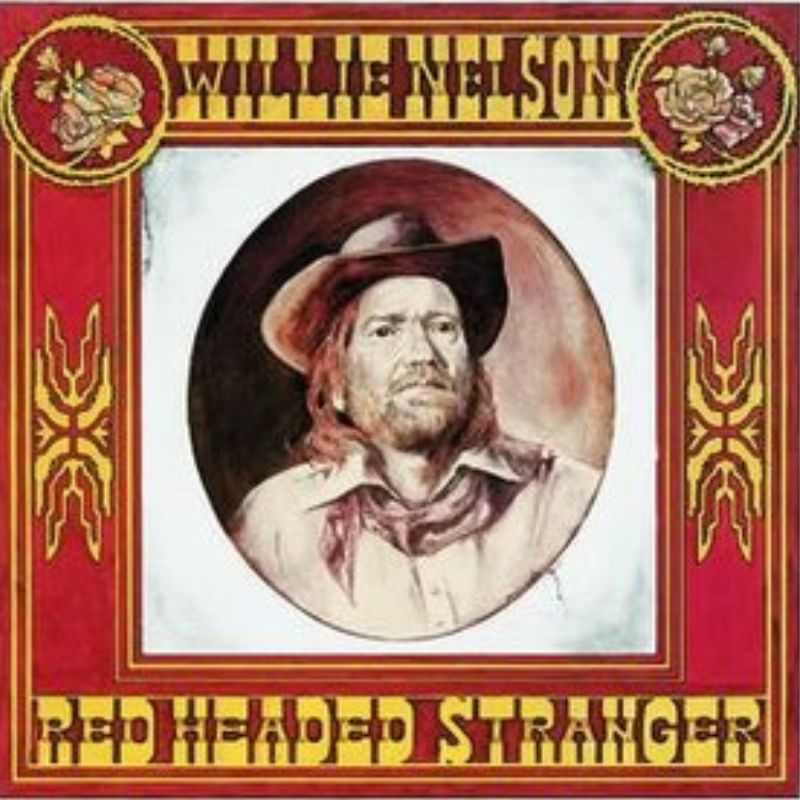 "Red Headed Stranger" by Willie Nelson Vinyl Cover Art