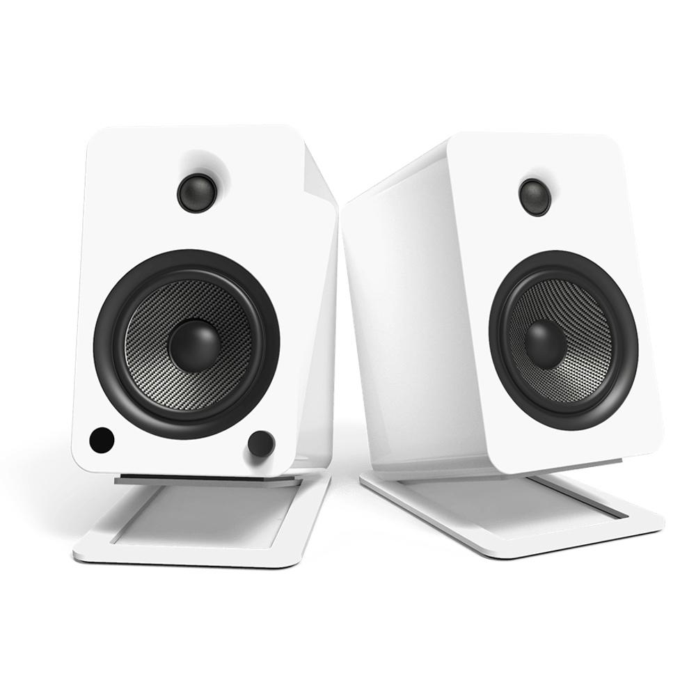 white pc speakers