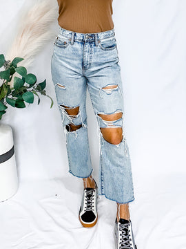 Bare It Shy Girl Crop Jean