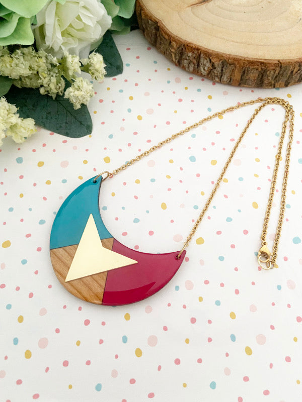 Wooden Arch Necklaces