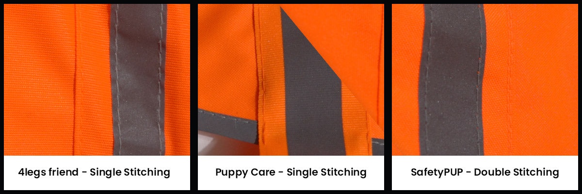 reflective dog vest quality of construction