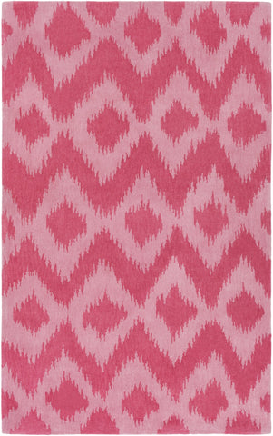 Leeds Kids Coral/Pale Pink Area Rug