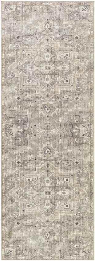 Monisha Modern Ivory/Brown Area Rug - 6'7 x 9' in 2023