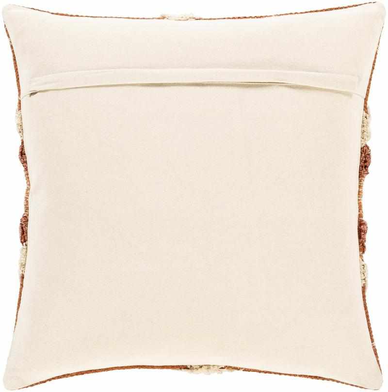 Mark&Day Throw Pillows 18x18 Chiny Traditional Bright Orange