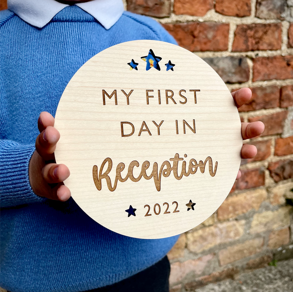 First Day of School Sign, Memory Photo Board - Editable and reusable