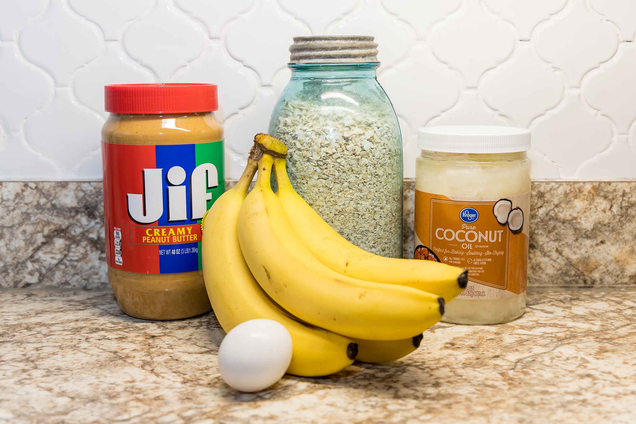 Peanut Butter and Banana Creamy Dog Treat