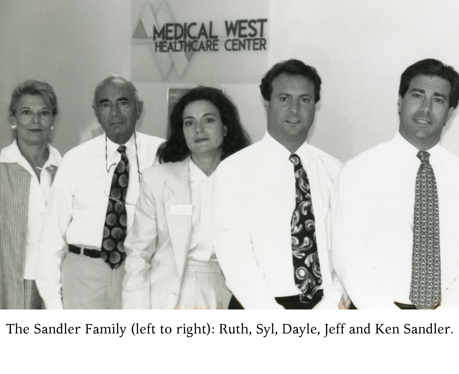 The Sandler Family at Medical West Healthcare Center