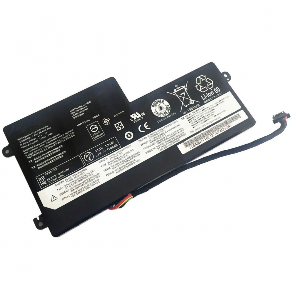 Lenovo 45N1110 45N1111 45N1112 45N1113 121500144 ThinkPad X250 Battery ...