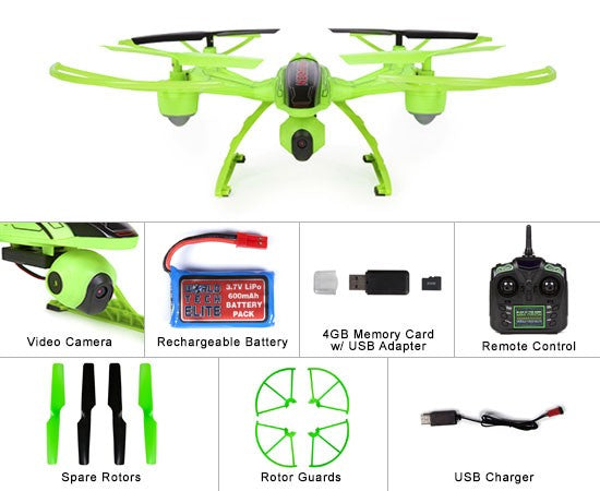 glow in the dark mini orion live feed drone